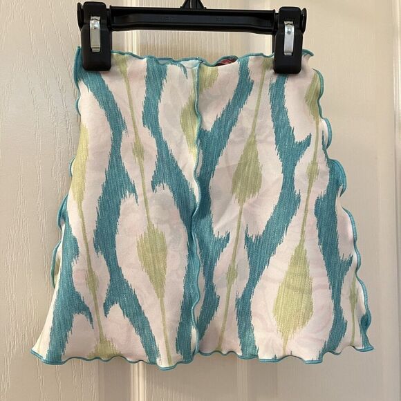 Haystacks Baby Bias Reversible Skirt Steam Train Michigan USA Girls SZ Small NWT - Picture 1 of 6